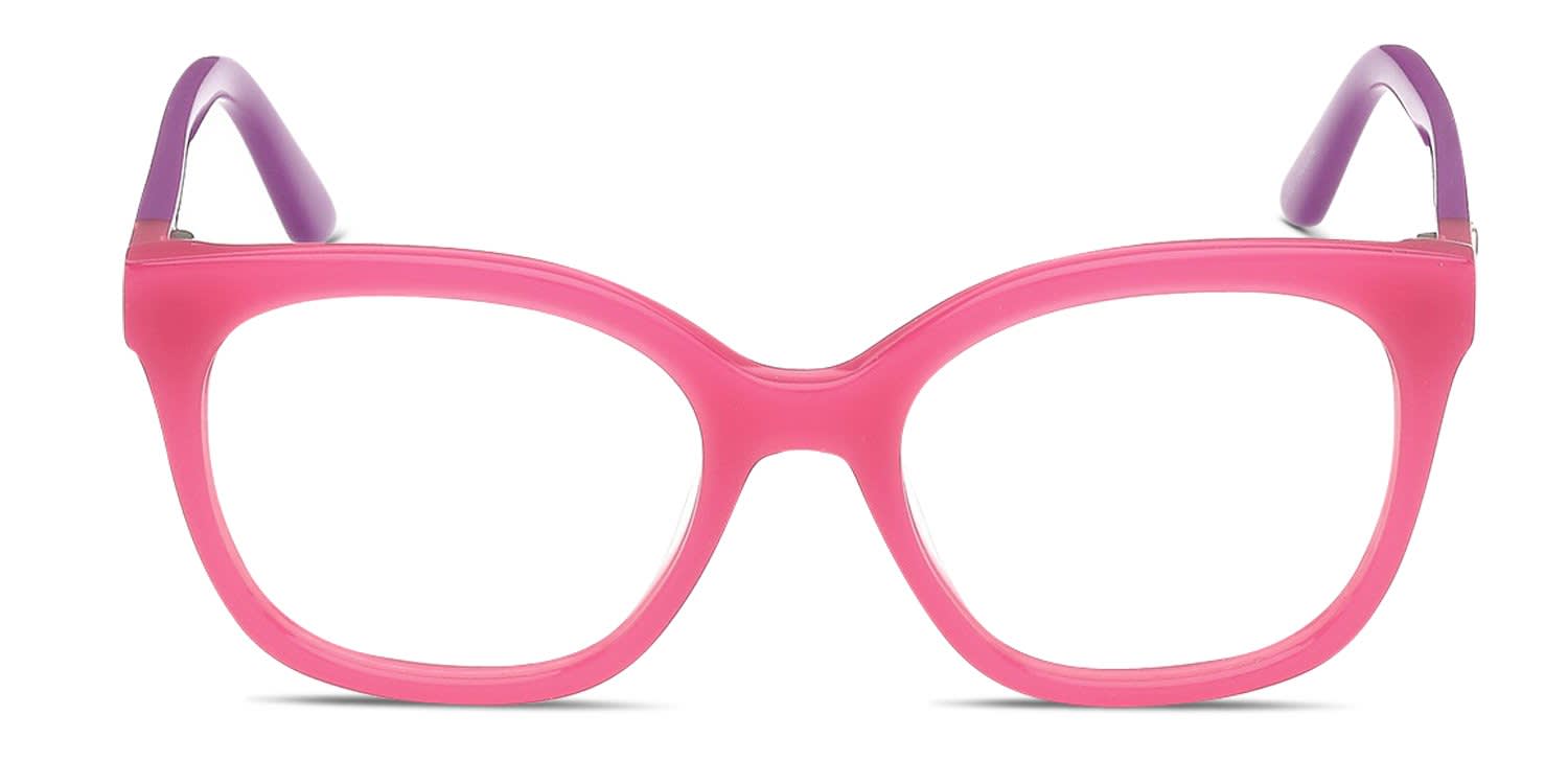 Guess GU50397 Kids Pink glasses - Pink - Frontal View