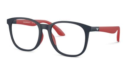 Emporio Armani EK3004 Kids Blue glasses - Blue - Angle View