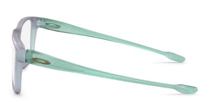 Oakley OY8026 Bunt Kids Clear, Green glasses - Clear / Green - Side View