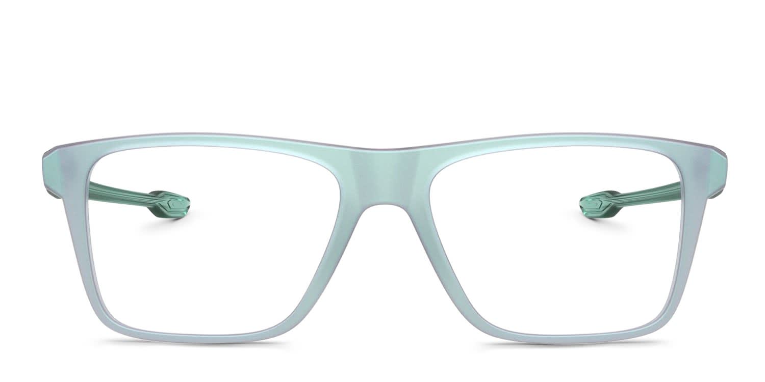 Oakley OY8026 Bunt Kids Clear, Green glasses - Clear / Green - Frontal View