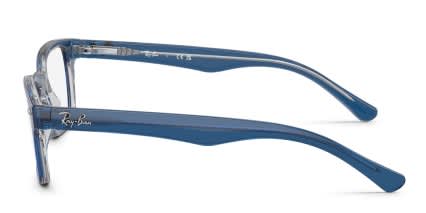 Ray-ban RY1531 Kids Blue, Brown glasses - Blue / Brown - Side View