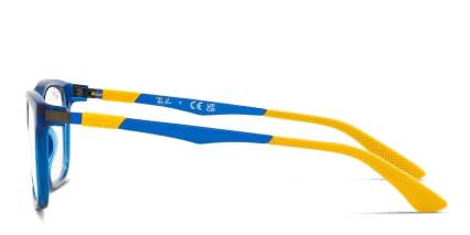 Ray-ban RY1549 Kids Blue glasses - Blue - Side View