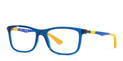 Ray-ban RY1549 Kids Blue glasses - Blue - Angle View