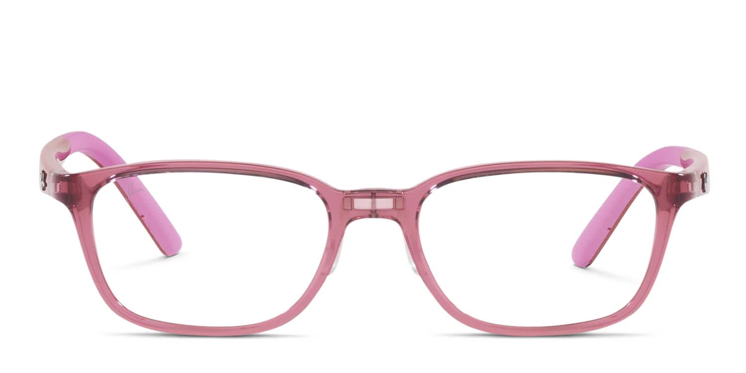 Ray-ban RY1617D Kids Pink glasses - Pink - Frontal View
