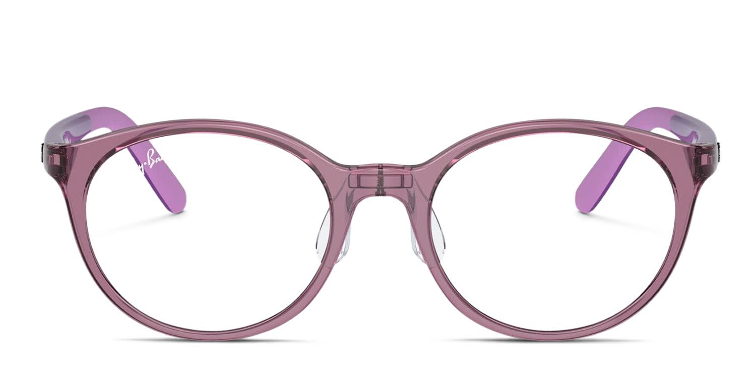 Ray-ban RY1625D Kids Purple glasses - Purple - Frontal View