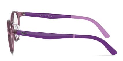Ray-ban RY1625D Kids Purple glasses - Purple - Side View