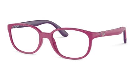 Ray-ban RY1632 Kids Purple glasses - Purple - Angle View