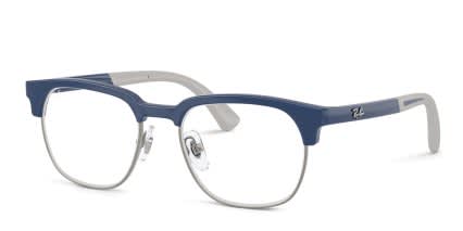 Ray-ban RY1641 Kids Blue, Gunmetal glasses - Blue / Gunmetal - Angle View