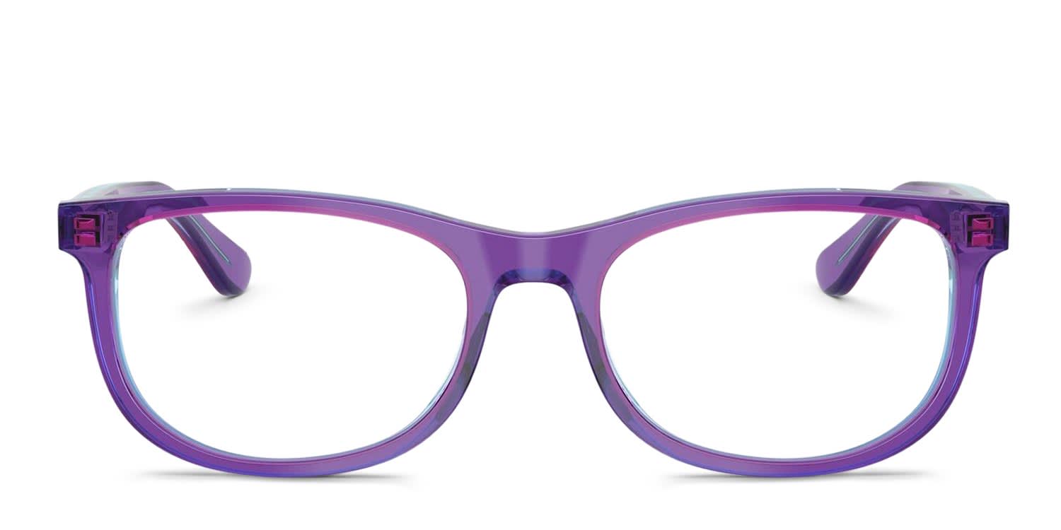 Ray-ban RY1642F Kids Purple glasses - Purple - Frontal View
