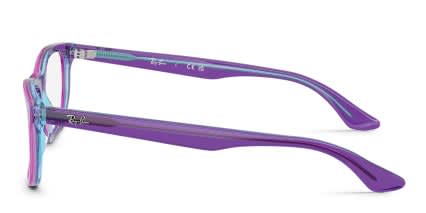 Ray-ban RY1642F Kids Purple glasses - Purple - Side View