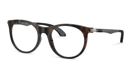 Ray-ban RY9082V Kids Tortoise glasses - Tortoise - Angle View