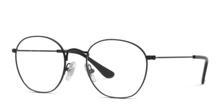 Ray-ban RY9572V Junior Rob Black glasses - Black - Angle View