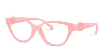 Versace VK3011U Kids Pink glasses - Pink - Angle View