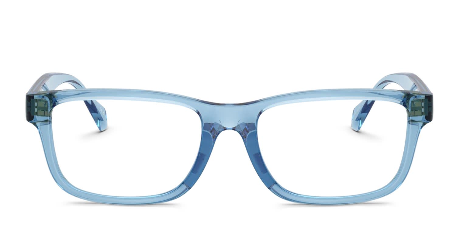 Versace VK3013U Kids Gold, Blue glasses - Gold / Blue - Frontal View