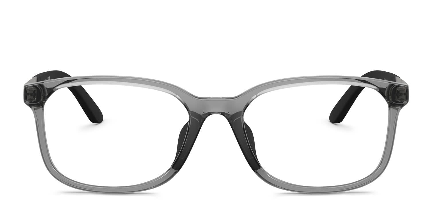 Emporio Armani EK3008U Kids Clear, Gray glasses - Clear / Gray - Frontal View
