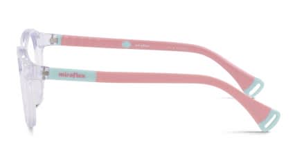 Miraflex MF4045 Kids Clear glasses - Clear - Side View