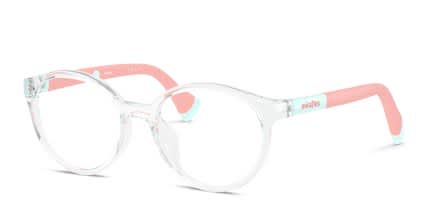 Miraflex MF4045 Kids Clear glasses - Clear - Angle View