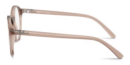 Ray-ban RY1730 Kids Clear, Brown glasses - Clear / Brown - Side View