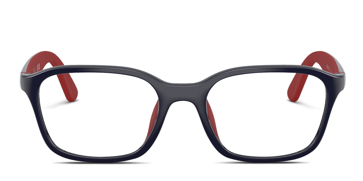 Ray-ban RY1906 Kids Blue, Red glasses - Blue / Red - Frontal View