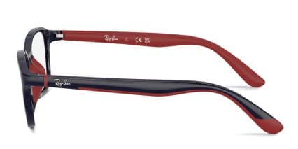 Ray-ban RY1906 Kids Blue, Red glasses - Blue / Red - Side View