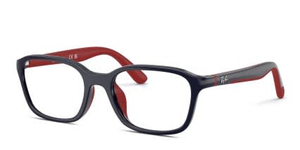 Ray-ban RY1906 Kids Blue, Red glasses - Blue / Red - Angle View