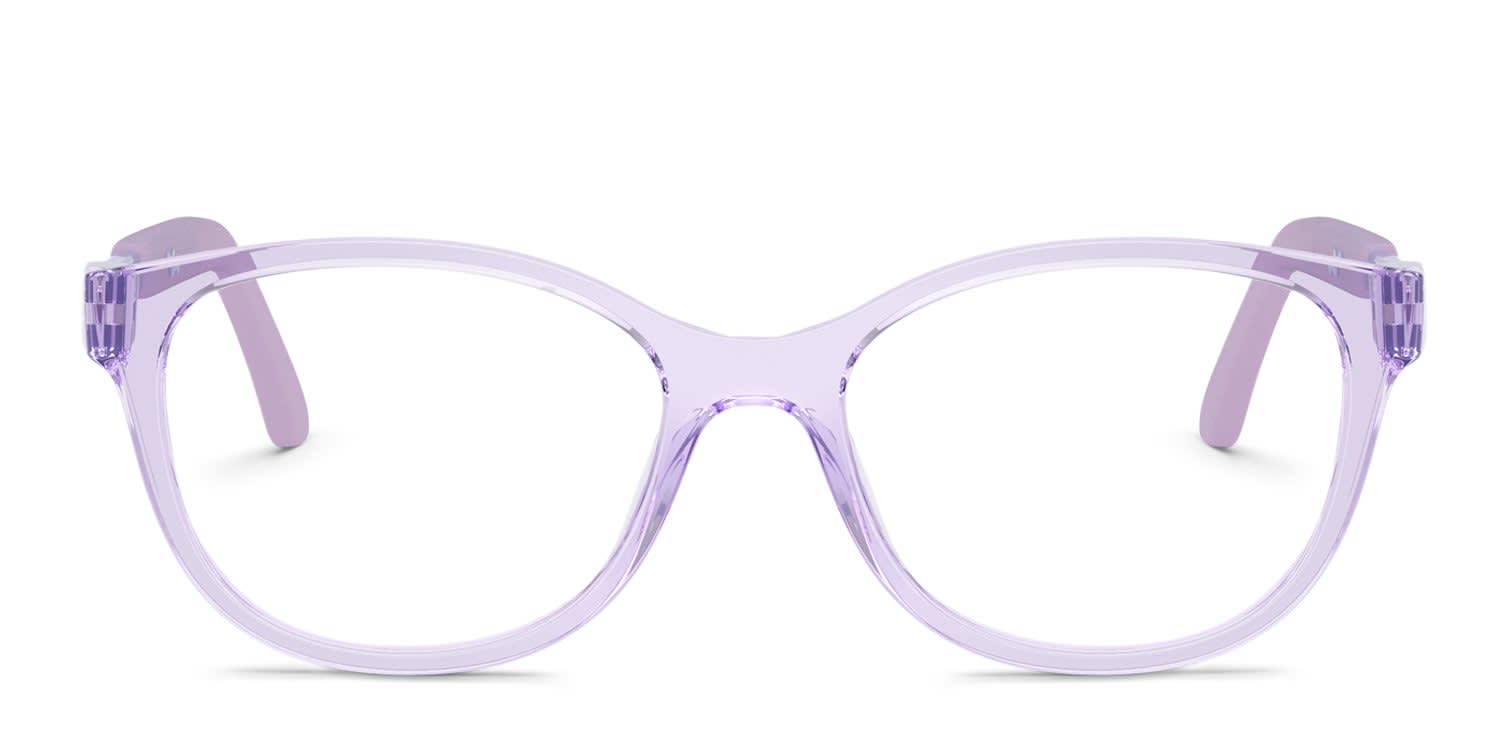 Vogue VY2049 Kids Clear, Purple glasses - Clear / Purple - Frontal View