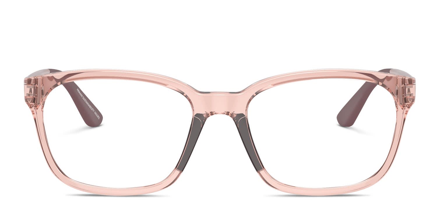 Emporio Armani EK3003 Kids Clear, Pink glasses - Clear / Pink - Frontal View