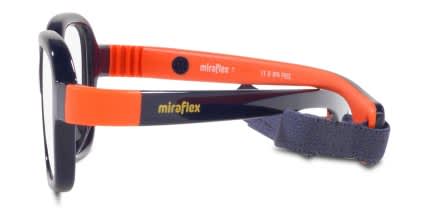 Miraflex MF4001 Kids Blue glasses - Blue - Side View