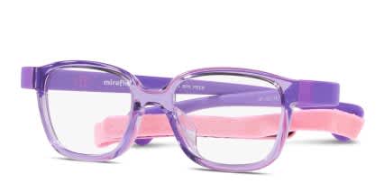 Miraflex MF4002 Kids Purple glasses - Purple - Angle View