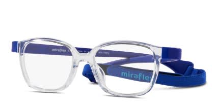 Miraflex MF4002 Kids Clear glasses - Clear - Angle View