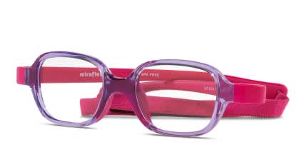 Miraflex MF4004 Kids Purple, Pink glasses - Purple / Pink - Angle View