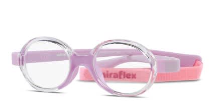 Miraflex MF4008 Kids Clear glasses - Clear - Angle View