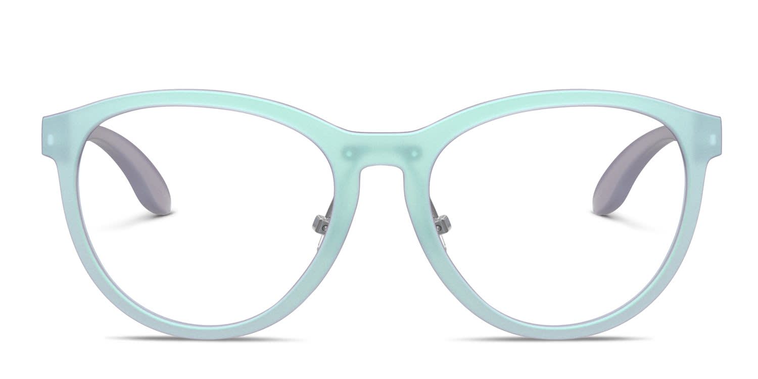 Oakley OY8027D Aglow Kids Green glasses - Green - Frontal View