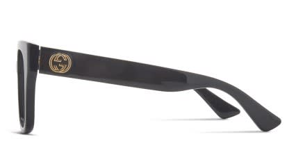 Gucci GG0037O Black glasses - Black - Side View