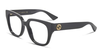 Gucci GG0037O Black glasses - Black - Angle View
