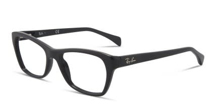 Ray-Ban RB5298 Black glasses - Black - Angle View