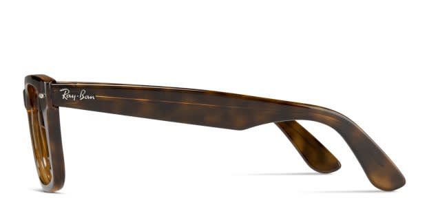 Ray-Ban RX4340V Wayfarer Ease Tortoise Eyeglasses | Includes FREE