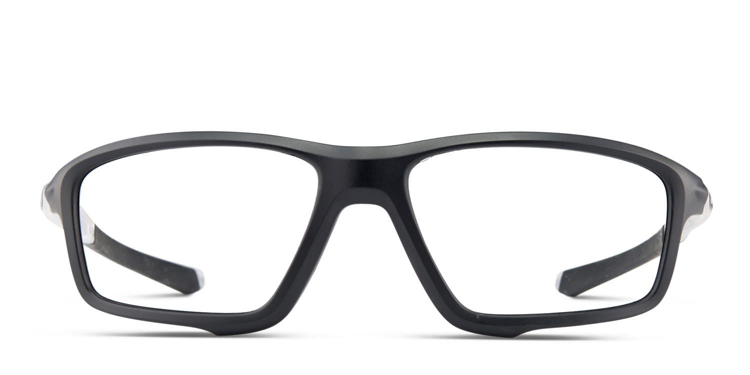 Oakley Crosslink Zero Black w/Clear Eyeglasses | Includes FREE Rx