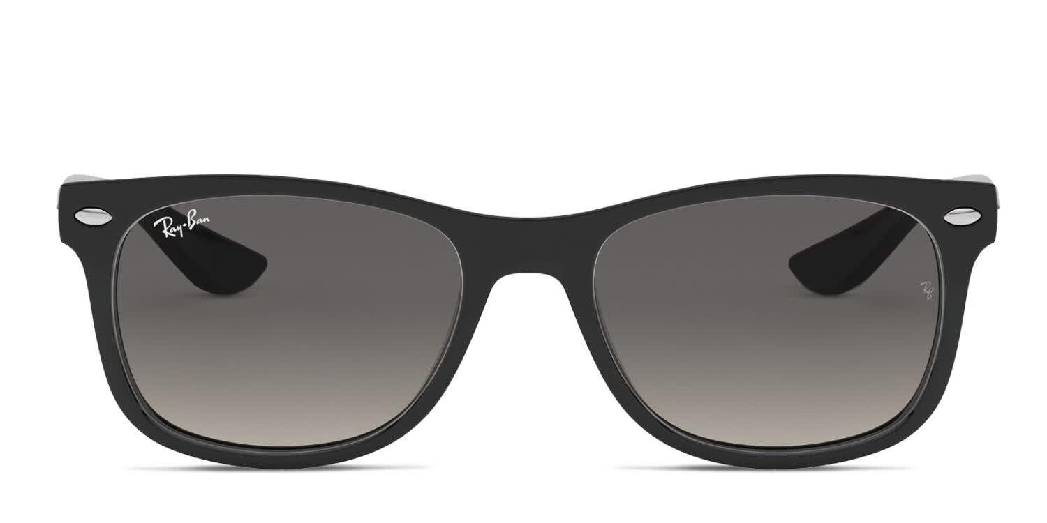 Ray-Ban RJ9052S Kids Black Prescription Sunglasses - 50% Off Lenses