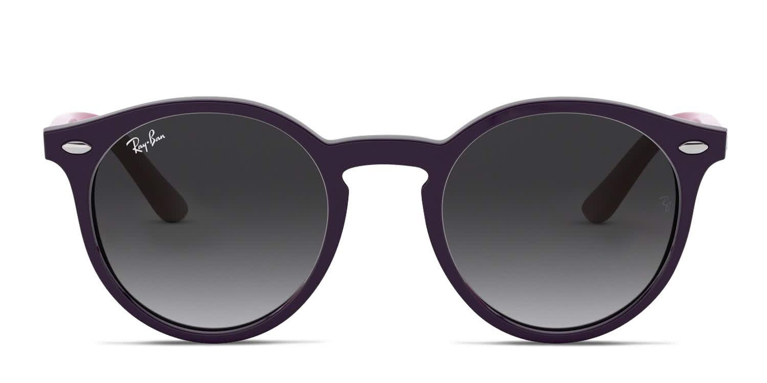Ray-Ban RJ9064S Kids Purple glasses - Purple - Frontal View
