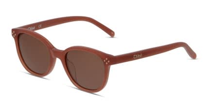 Chloe CE3606S Brown Kids glasses - Brown - Angle View