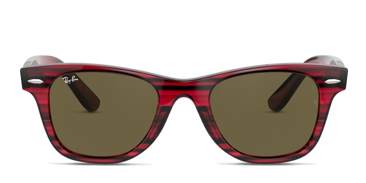 Ray-Ban RJ9066S Kids Red, Tortoise Prescription Sunglasses - 50