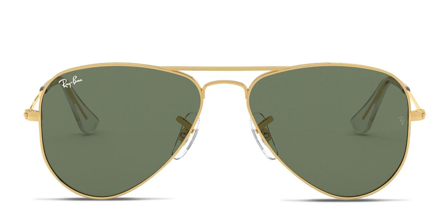 Ray-Ban RJ9506S Kids Gold glasses - Gold - Frontal View