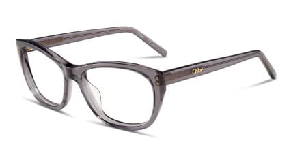 Chloe CE2671 Clear Gray glasses - Gray / Clear - Angle View