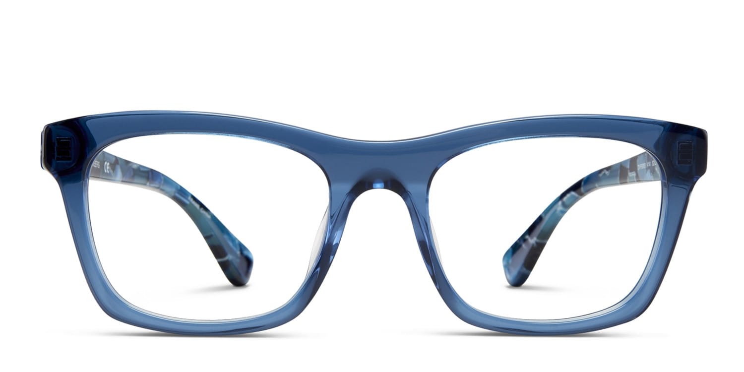 Diane Von Furstenberg DVF5083 Clear Blue Prescription Eyeglasses