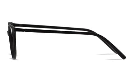 Collective Black w/Clip-on glasses - Black - Side View