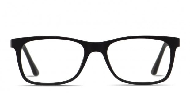 Phalanx Black w/Clip-on Prescription Eyeglasses