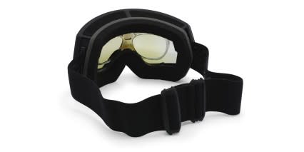 Revel Aspen Ski Goggles w/Clip-in Black, Blue glasses - Black / Blue - Side View