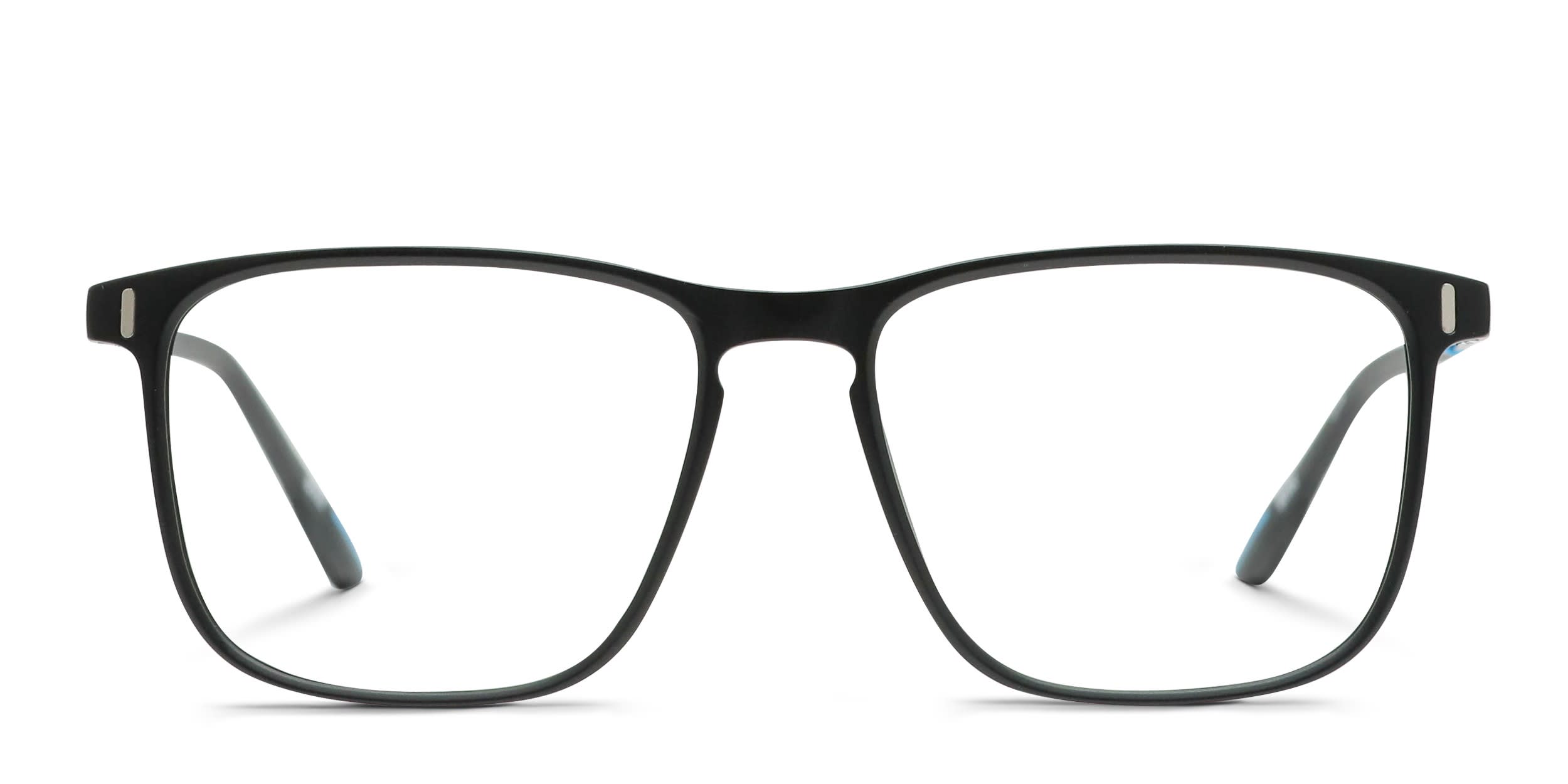 Revel Row Black w/Clip-on glasses - Black - Frontal View