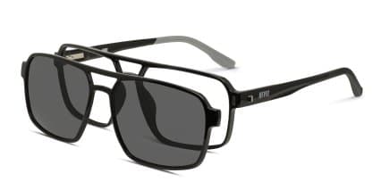 Revel Pull Shiny Black w/Clip-on glasses - Shiny Black - Angle View